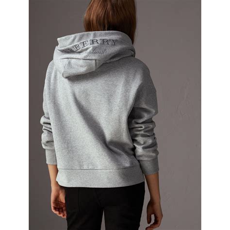 burberry fleece sweatshirt|burberry sweatshirt women.